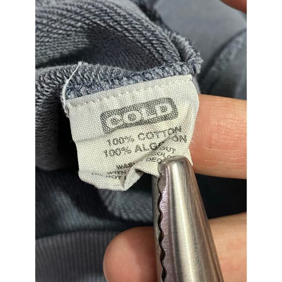 Cold Culture Hoodie Men’s Size XL Gray Green Stars Pullover Sweatshirt - Picture 12 of 12